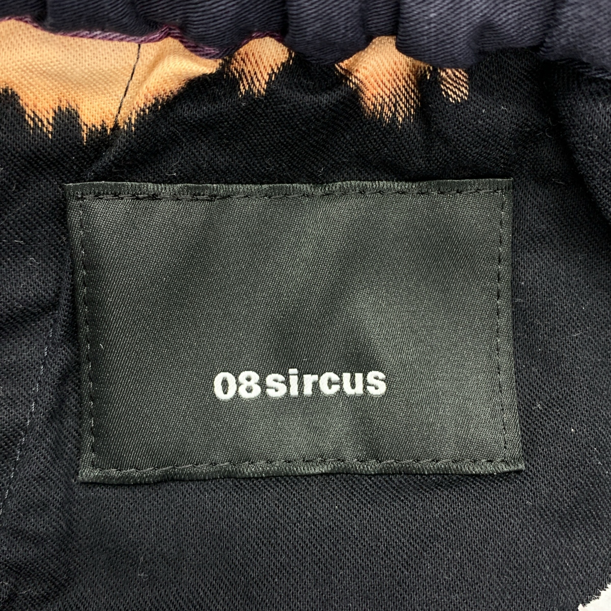 08sircus / ゼロエイトサーカス C/L twill kagozome easy cuffs pants 籠染 イージーパンツ