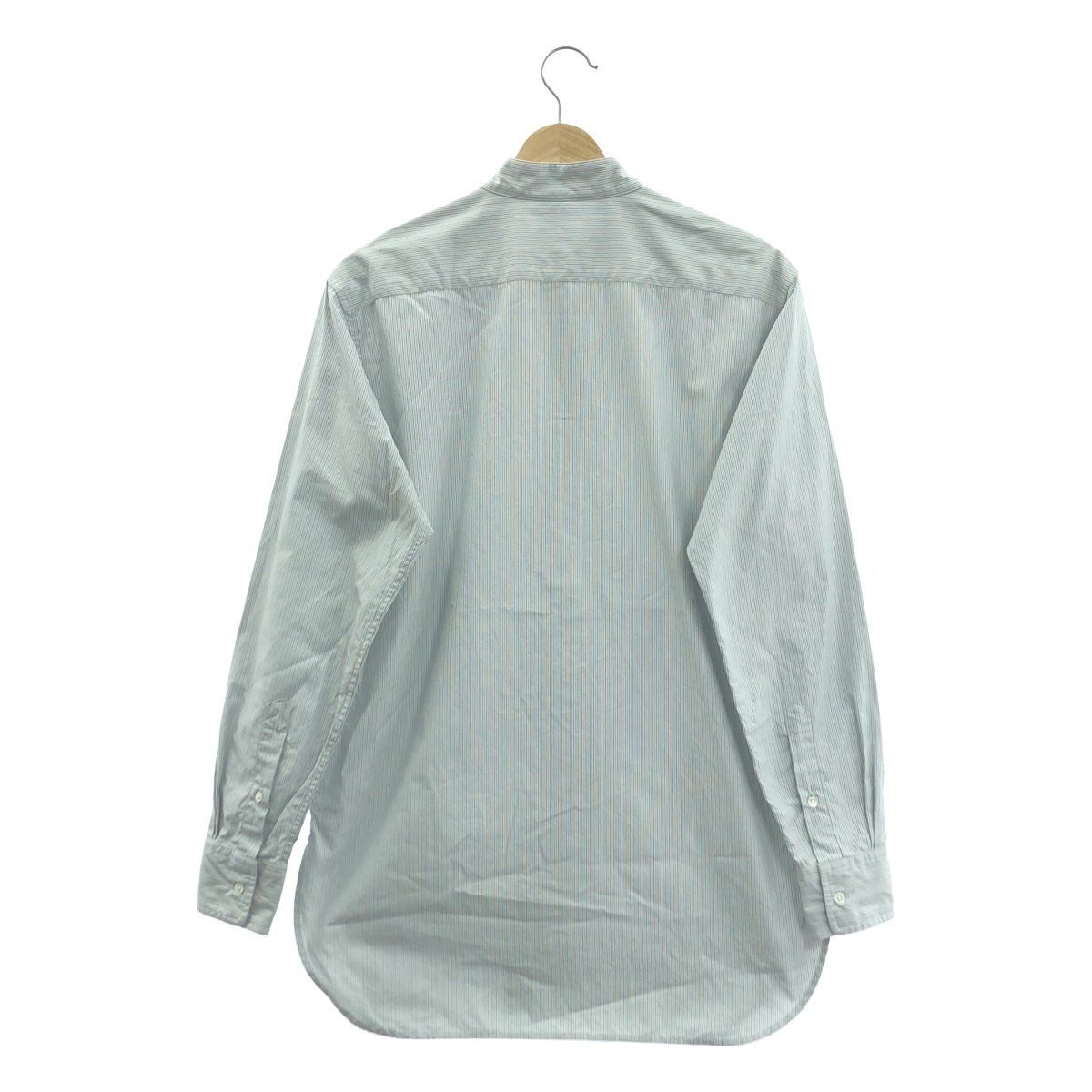 AURALEE / オーラリー WASHED FINX TWILL STRIPE SHIRTS ストライプ シャツ