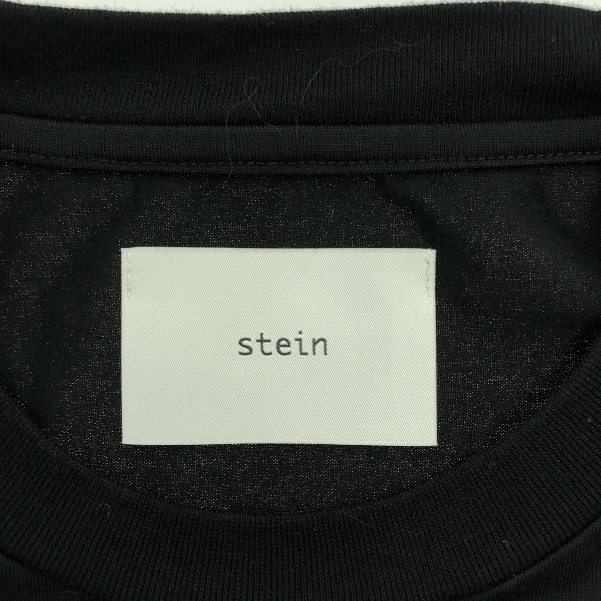 stein / シュタイン OVERSIZED LONG SLEEVE TEE / オーバーサイズ ロゴ スリーブ カットソー