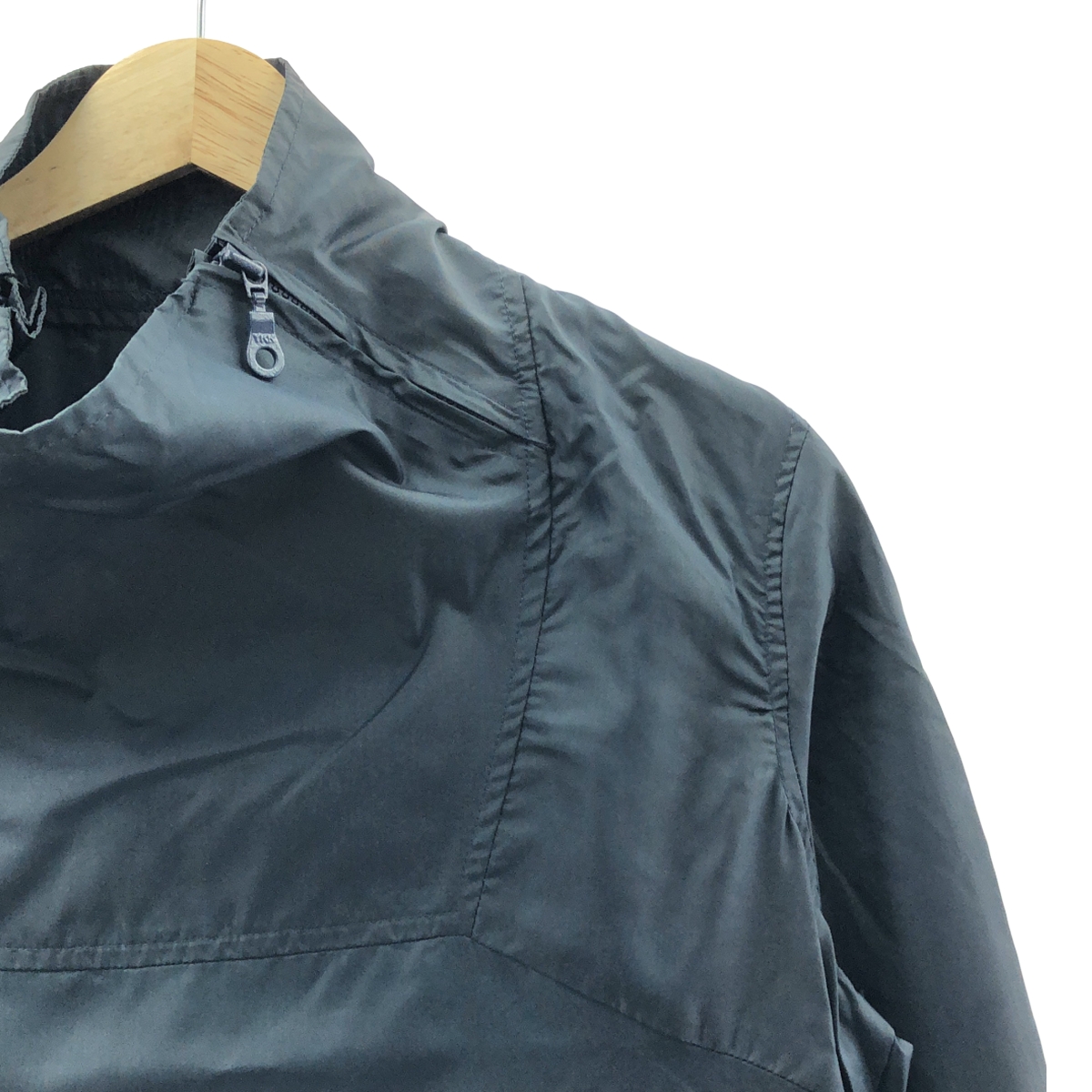 JOE CASELY HEYFORD / ジョーケイスリーヘイフォード ナイロン ジップネック プルオーバー ロングコート