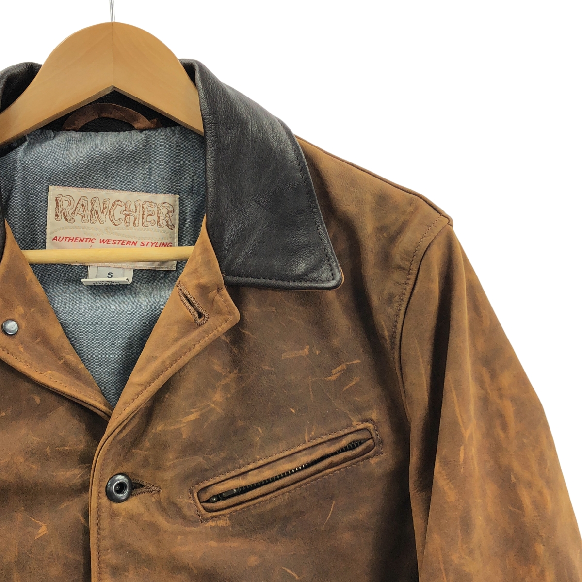 SCHOTT / ショット MECHANIC JACKET / レザー メカニックジャケット / 総裏地