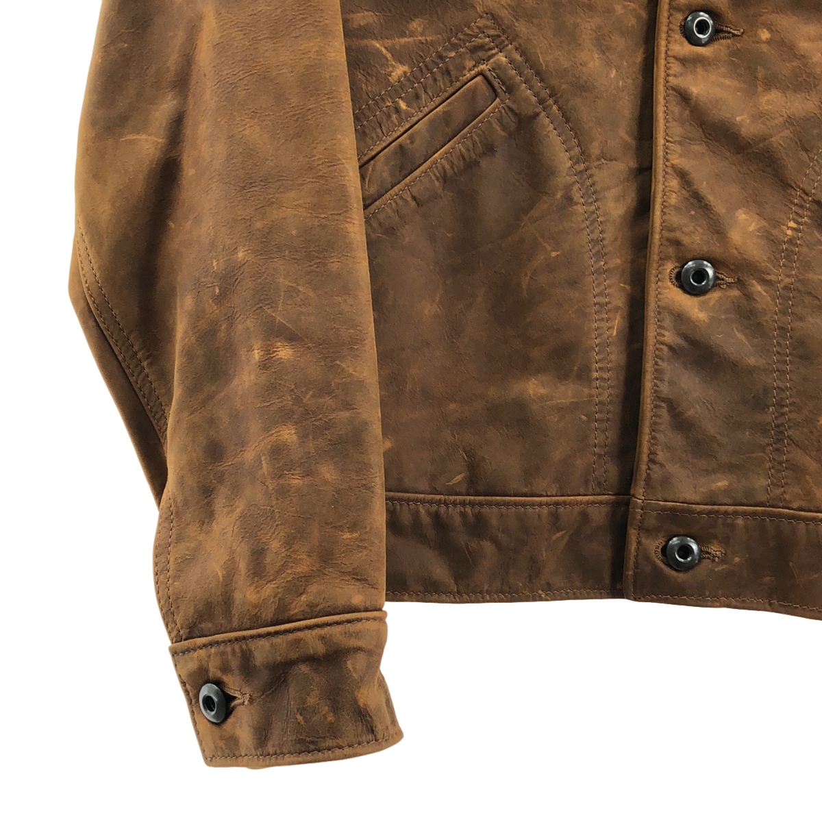 SCHOTT / ショット MECHANIC JACKET / レザー メカニックジャケット / 総裏地