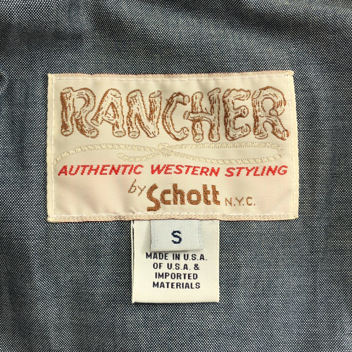 SCHOTT / ショット MECHANIC JACKET / レザー メカニックジャケット / 総裏地