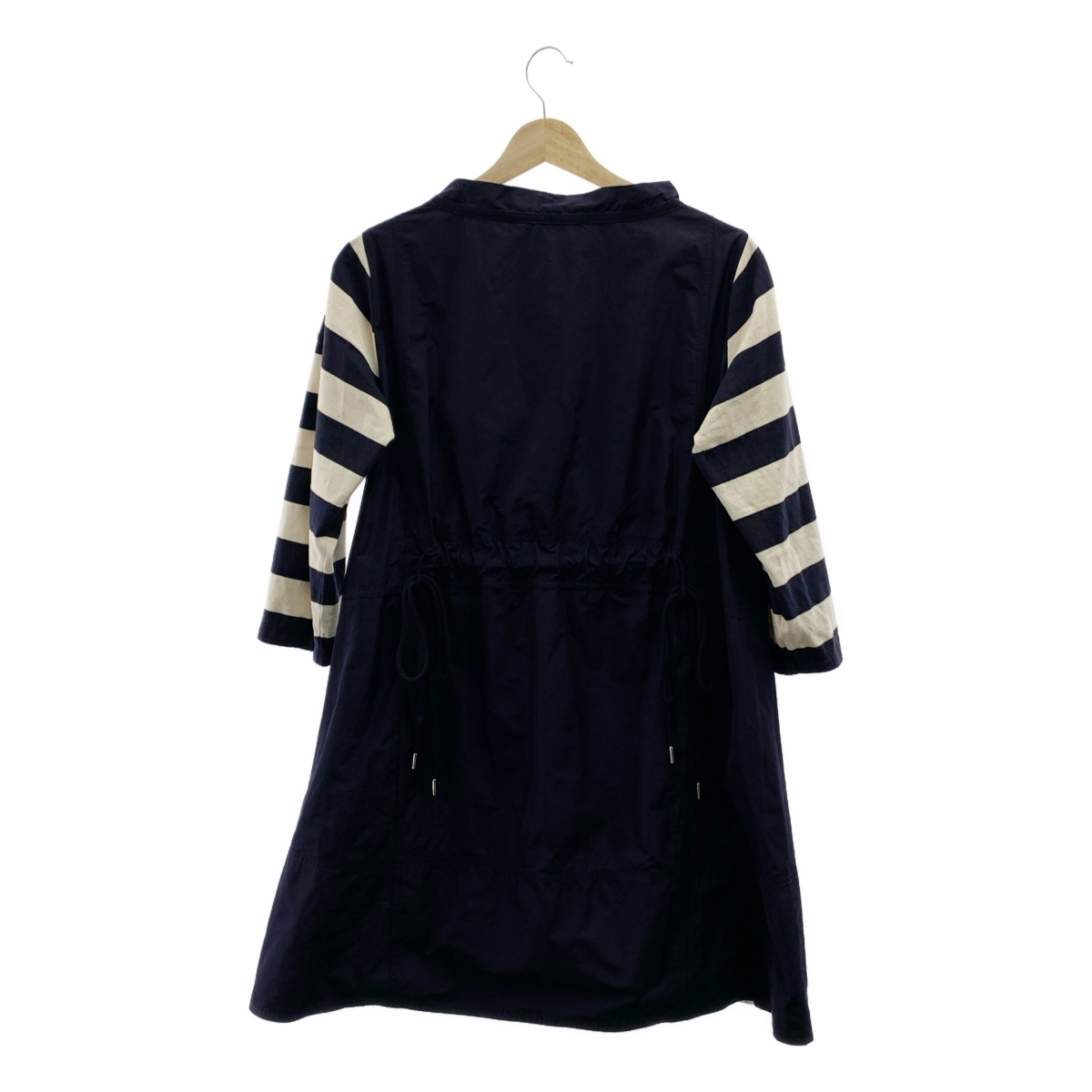 MONCLER / モンクレール ABITO CORTO / 異素材 切替 バックドローストリング ポケット付き ワンピース