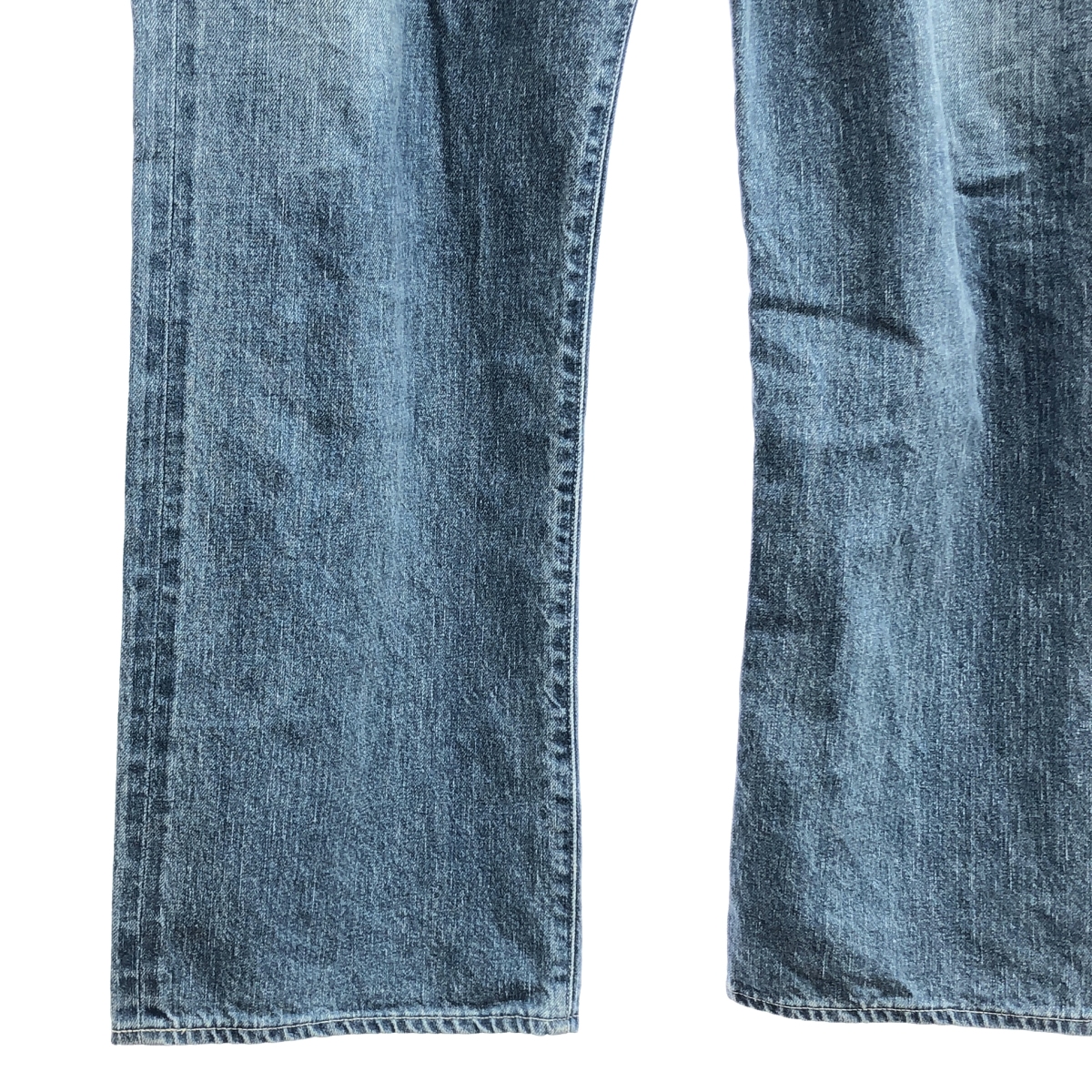AURALEE / オーラリー SELVEDGE FADED LIGHT DENIM PANTS セルビッジ フェイデッド ライト デニムパンツ