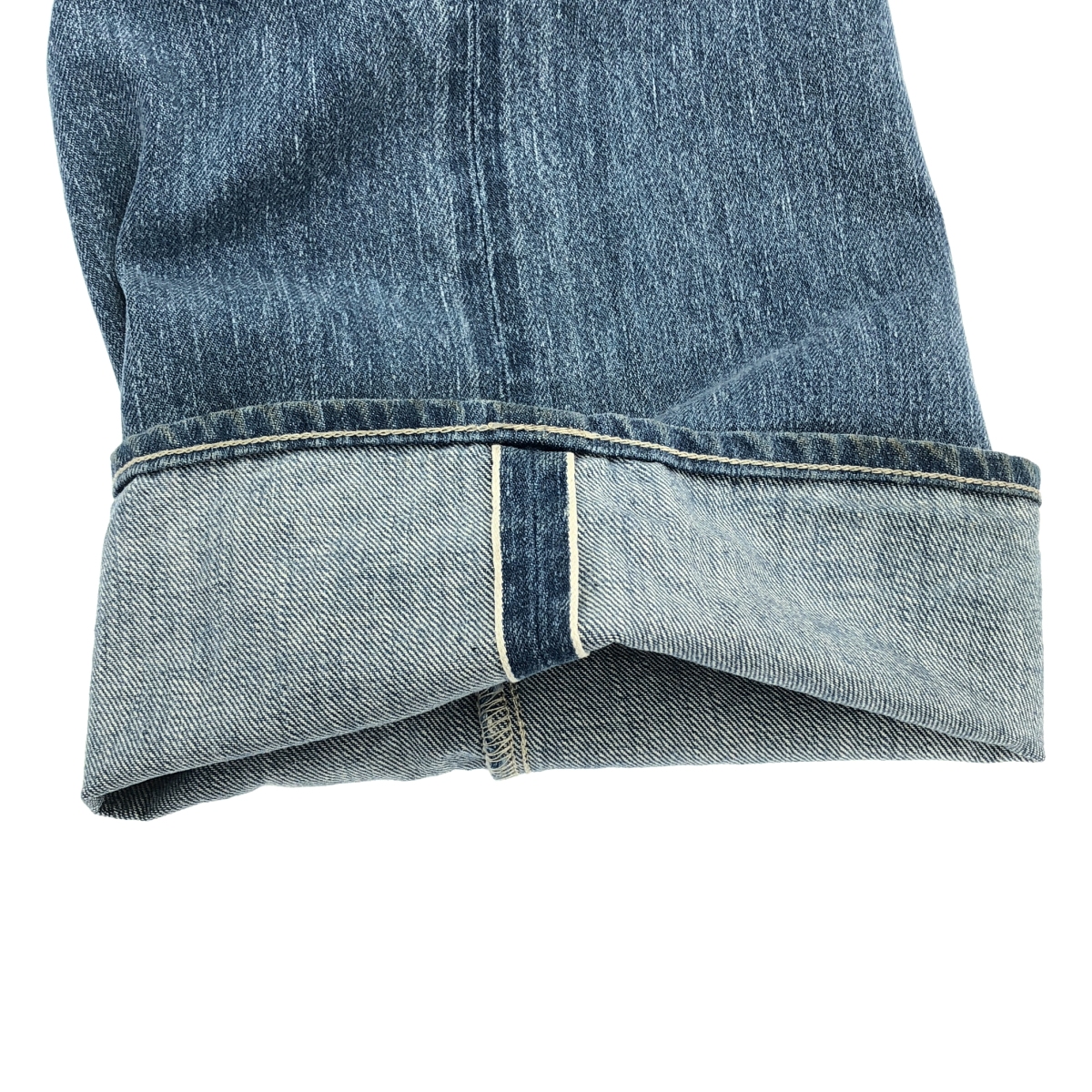 AURALEE / オーラリー SELVEDGE FADED LIGHT DENIM PANTS セルビッジ フェイデッド ライト デニムパンツ