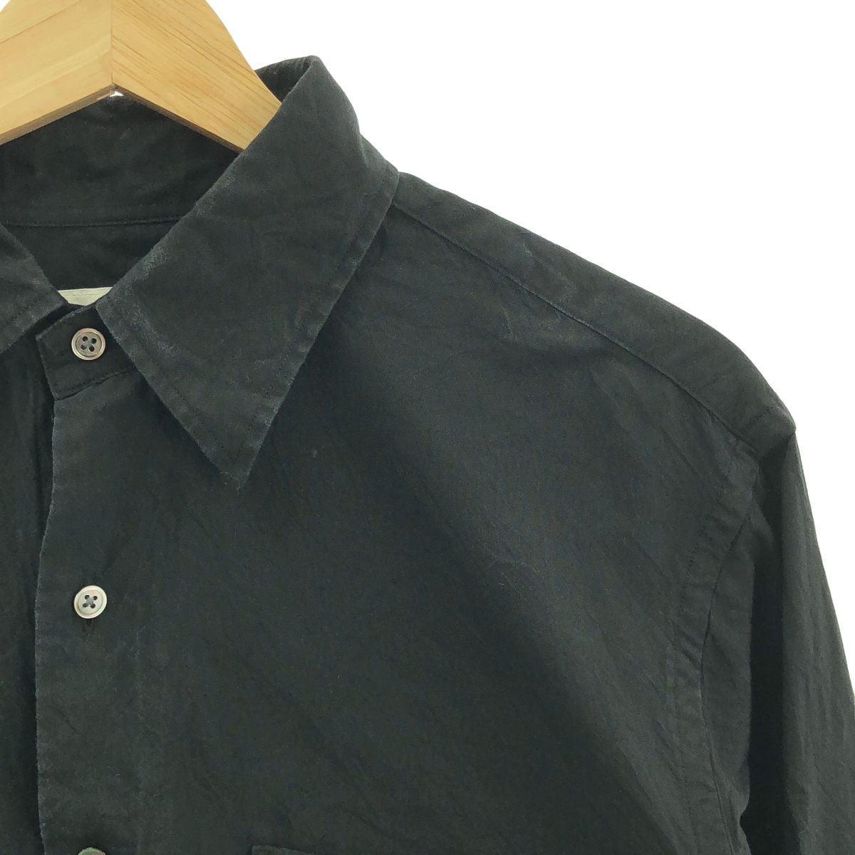 その他 REGULAR COLLAR SHIRT シルク シャツ