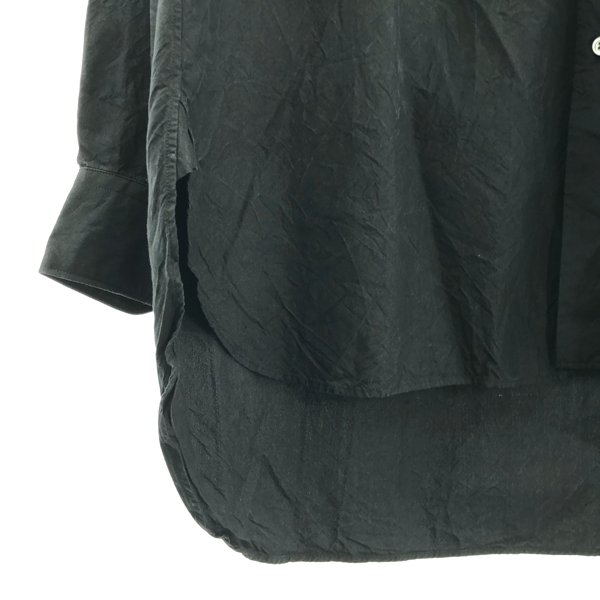 その他 REGULAR COLLAR SHIRT シルク シャツ