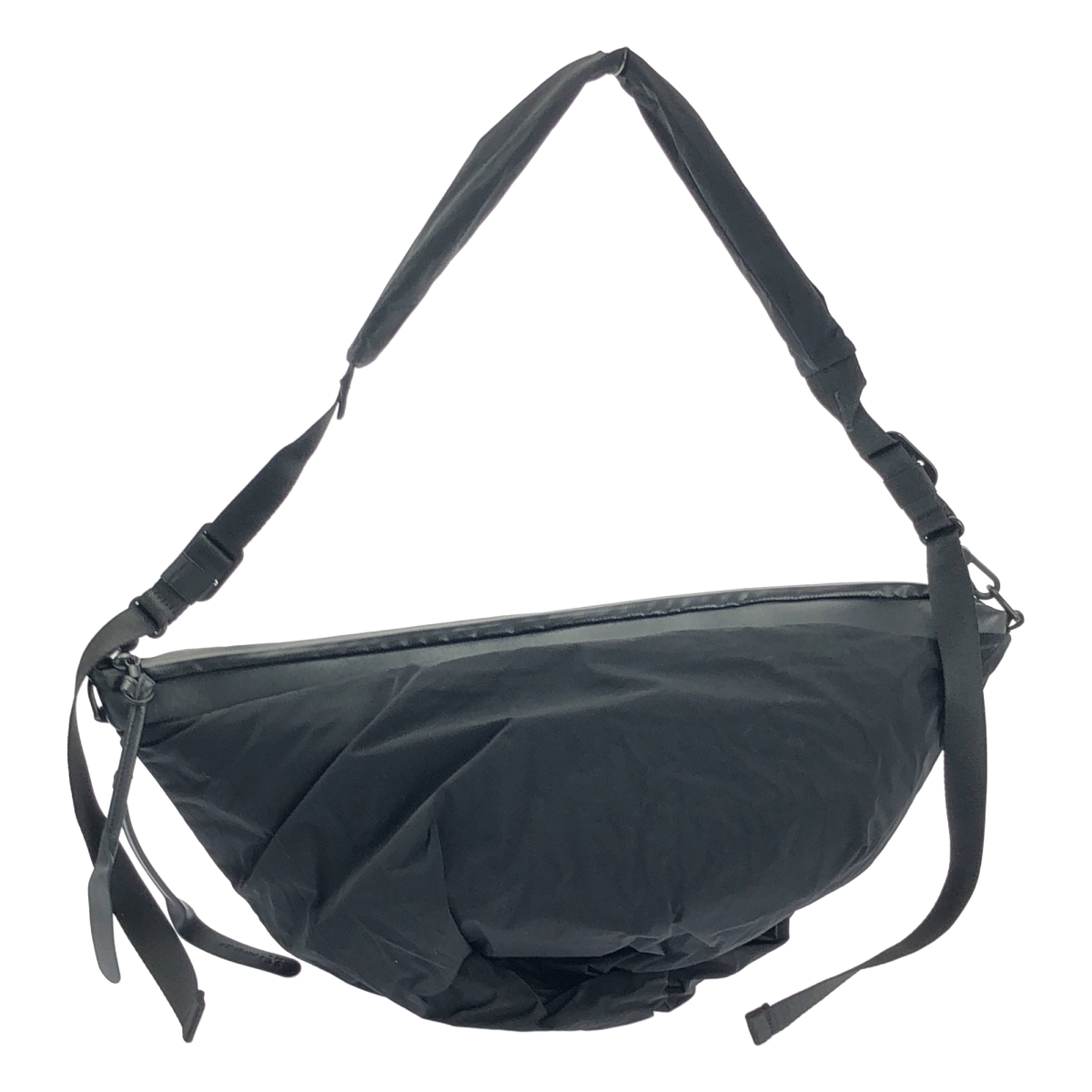 Y's / ワイズヨウジヤマモト ×cote & ciel / コートエシエル レザー切替 止水ジップ ボディ ショルダーバッグ / ユニセックス