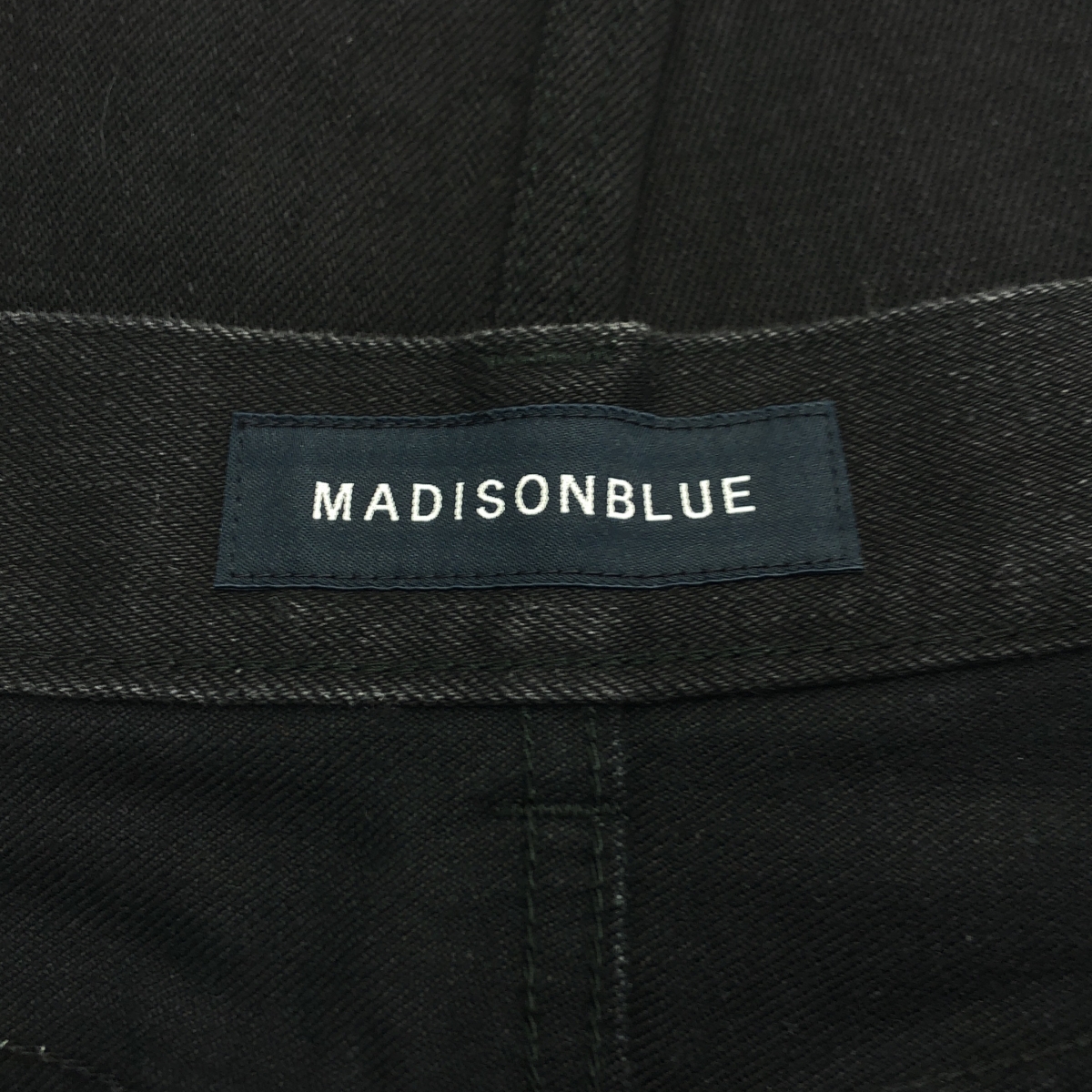 MADISON BLUE / マディソンブルー HEM CUT SLIM FLARE DENIM フレア デニムパンツ