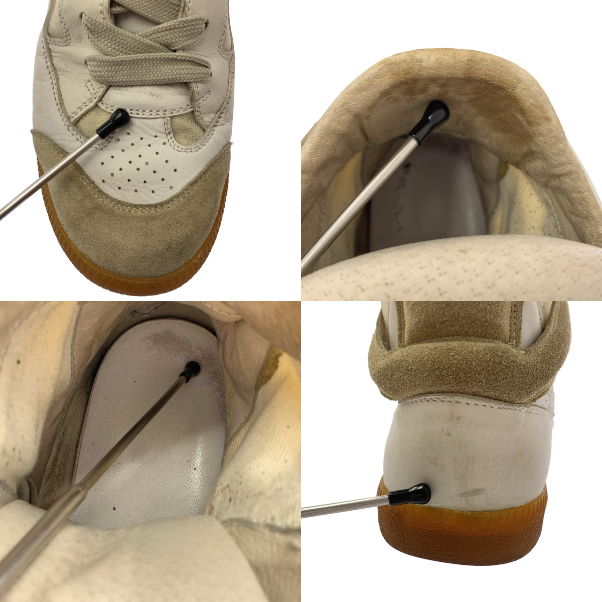 Maison Martin Margiela / メゾンマルタンマルジェラ パネル ハイトップ スニーカー