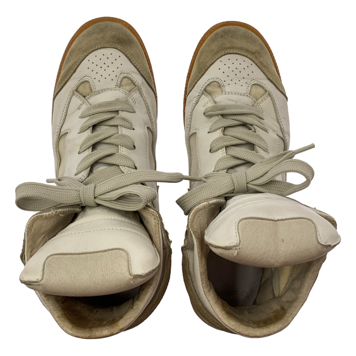 Maison Martin Margiela / メゾンマルタンマルジェラ パネル ハイトップ スニーカー