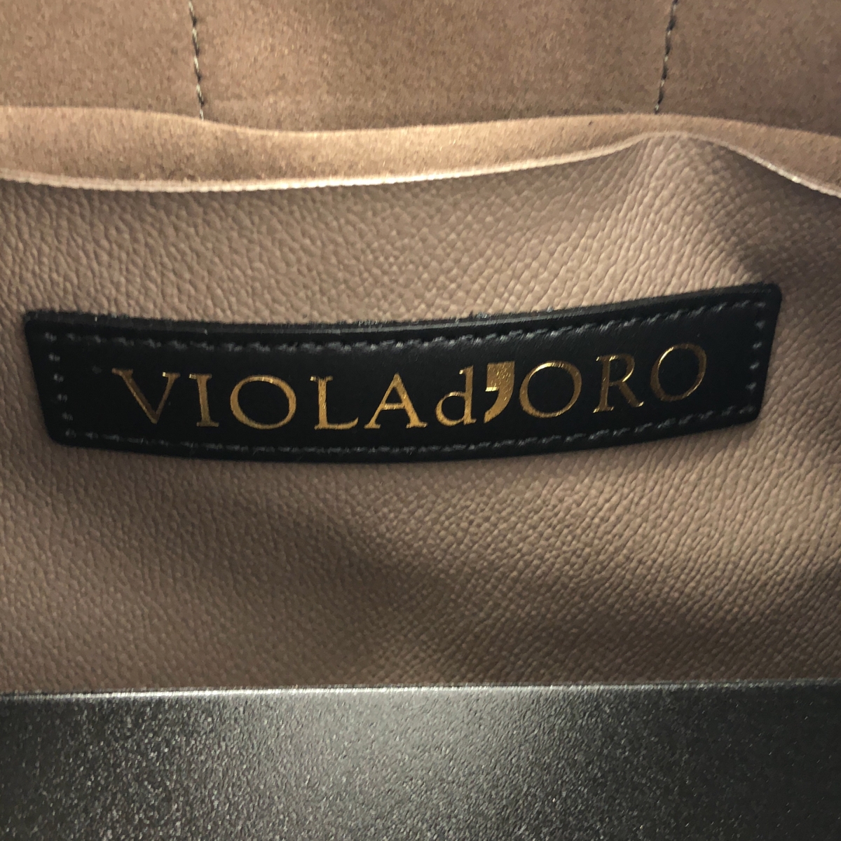 VIOLAd'ORO / ヴィオラドーロ PVC 2way ハンド ショルダーバッグ