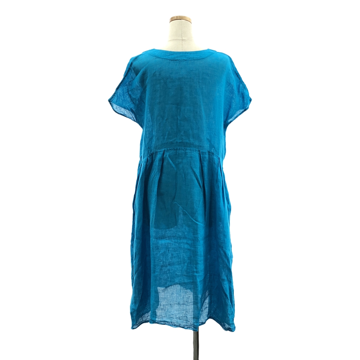 DANIELA GREGIS / ダニエラグレジス リネン スリーブレス ボリューム ワンピース