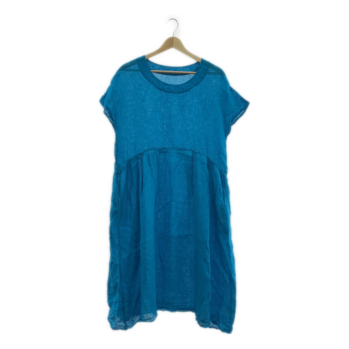 DANIELA GREGIS / ダニエラグレジス リネン スリーブレス ボリューム ワンピース