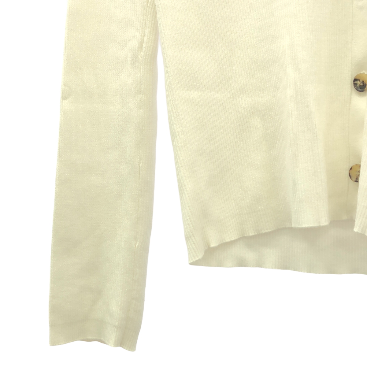 Deuxieme Classe / ドゥーズィエムクラス EVERYDAY I LIKE.RIB Vネック カーディガン