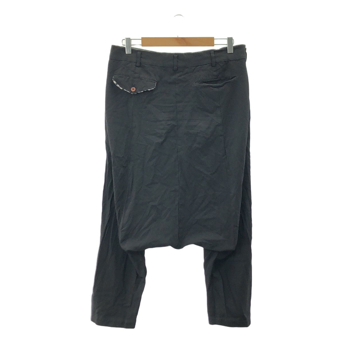 COMME des GARCONS HOMME PLUS / コムデギャルソンオムプリュス ポリエステル 製品染め サルエルパンツ