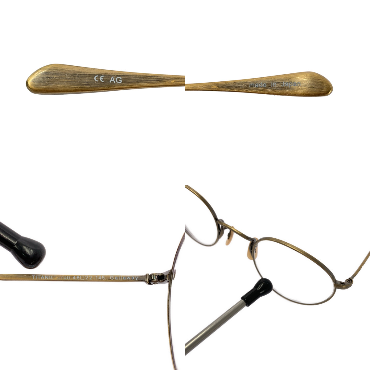 OLIVER PEOPLES / オリバーピープルズ Gallaway / ギャラウェイ TITANIUM100 アイウェア メガネ / ユニセックス