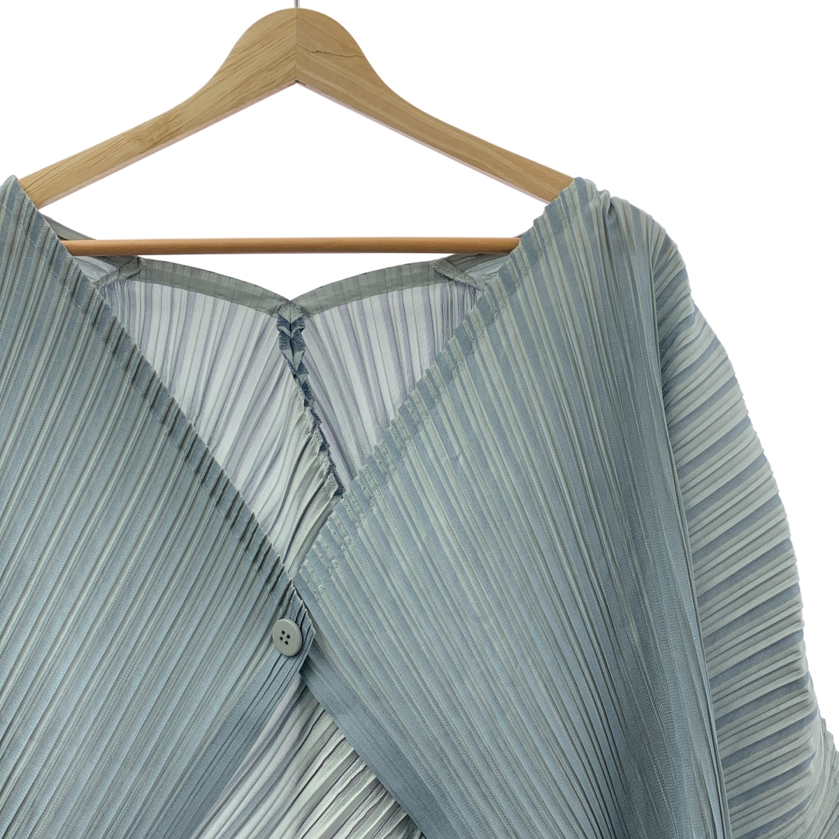 PLEATS PLEASE ISSEY MIYAKE / プリーツプリーズイッセイミヤケ プリーツ ラウンドスリーブ カーディガン