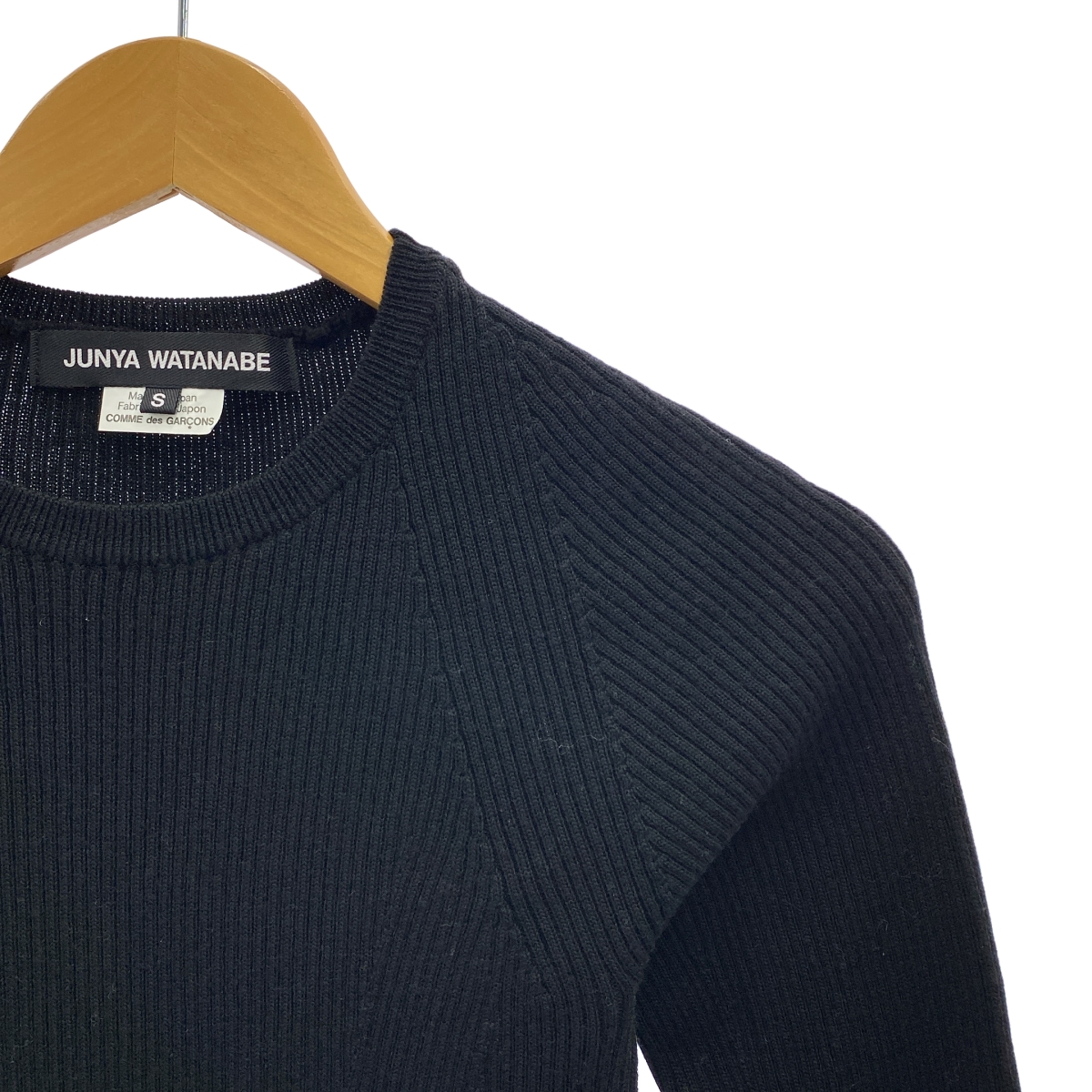 JUNYA WATANABE / ジュンヤワタナベ リブ クルーネック ニット