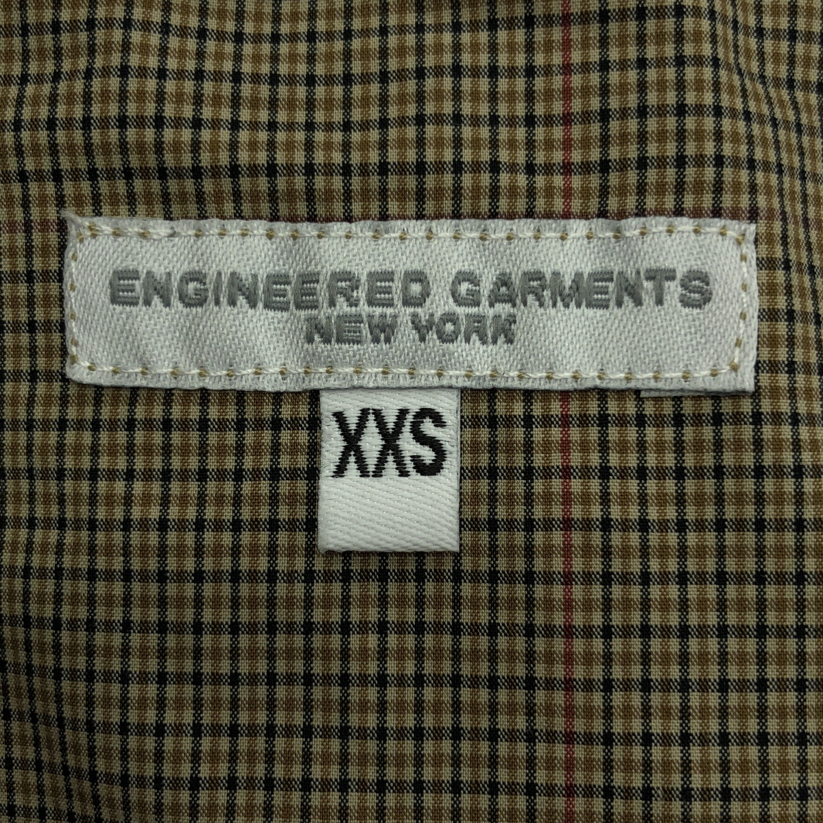 Engineered Garments / エンジニアドガーメンツ Bedford Jacket チェック コットン ベッドフォード ジャケット