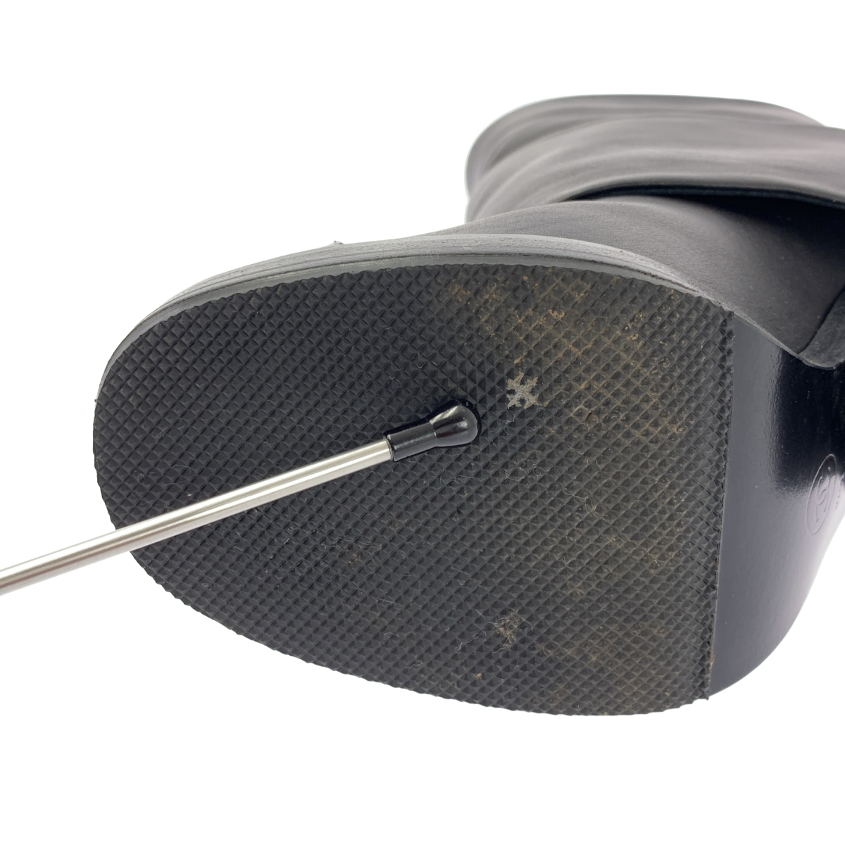 CHANEL / シャネル ココマーク レイヤード ヒール ブーツ