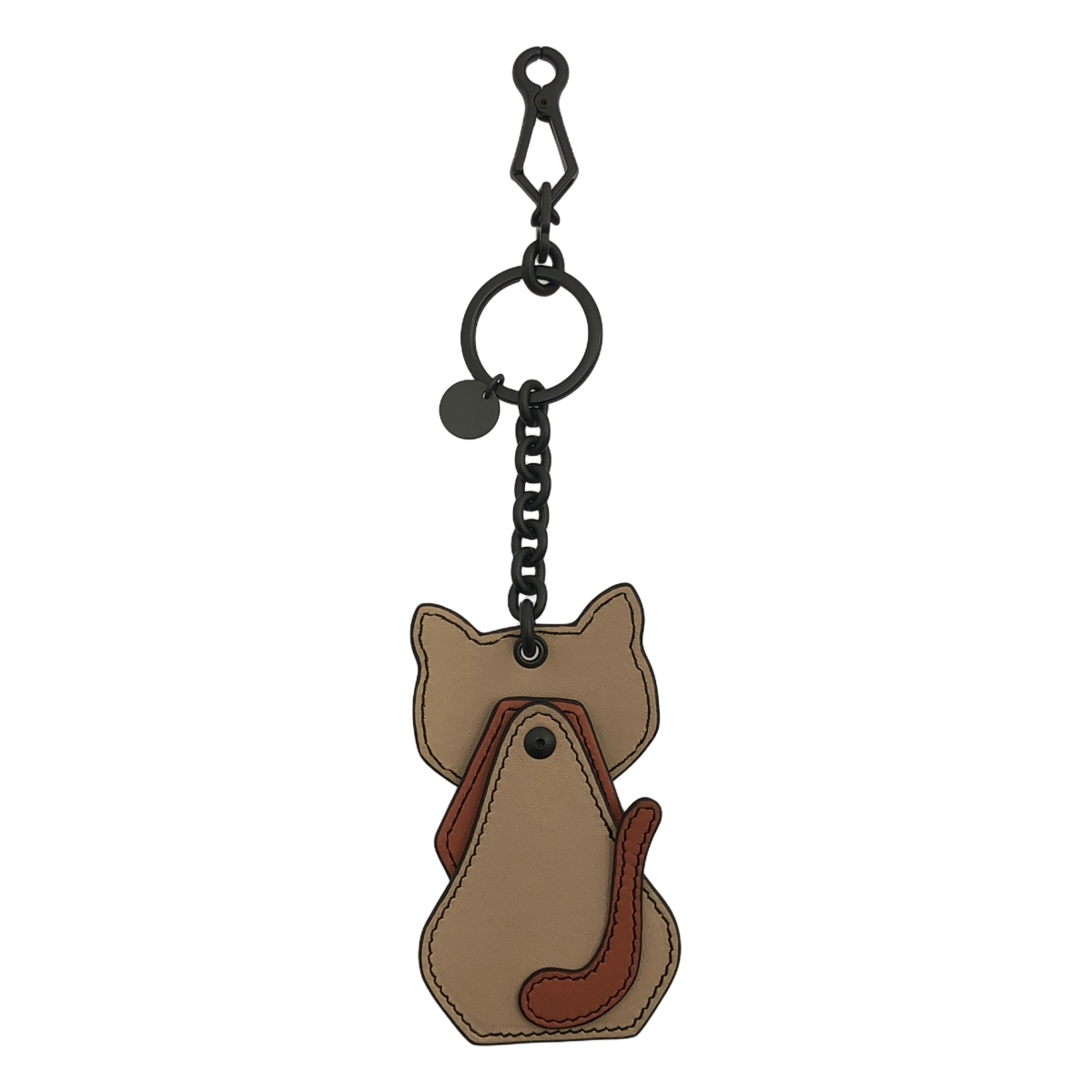 BOTTEGA VENETA / ボッテガヴェネタ キャットモチーフ イントレチャート キーホルダー