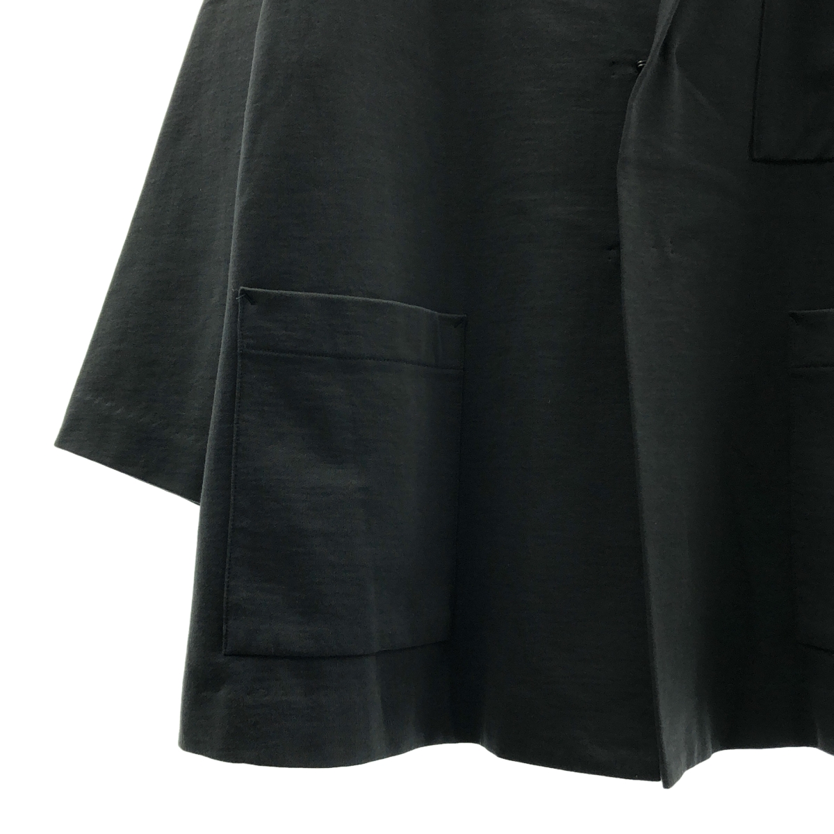 Y's / ワイズヨウジヤマモト コットン カットソー ノーカラー ジャケット