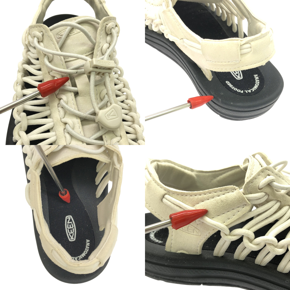 KEEN / キーン UNEEK W ウーブン スニーカー サンダル