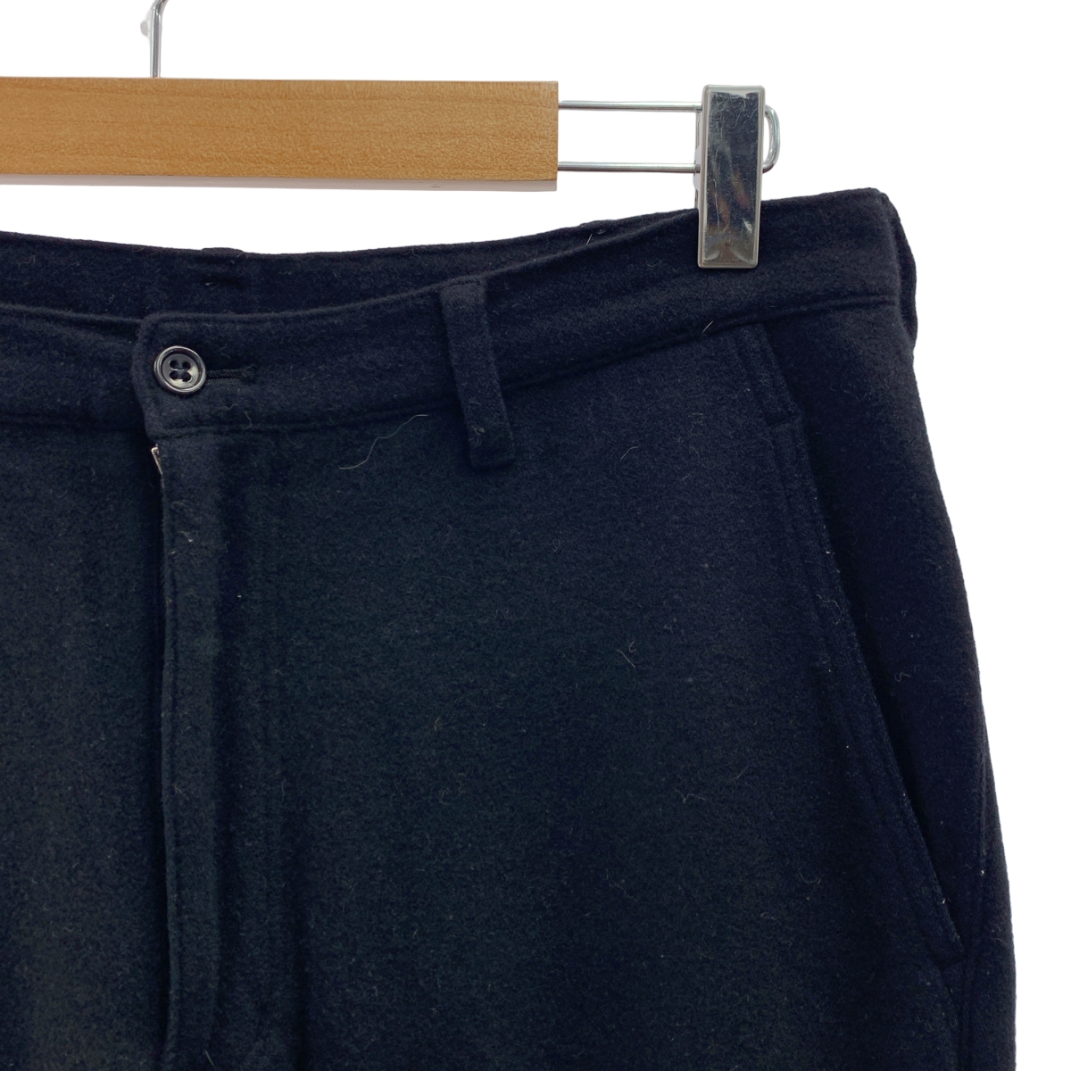 BLACK COMME des GARCONS / ブラックコムデギャルソン ウール スラックス パンツ