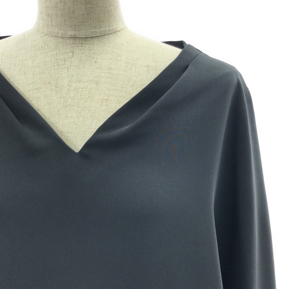 ENFOLD / エンフォルド PEダブルクロス ランダムヘム TOP プルオーバーシャツ