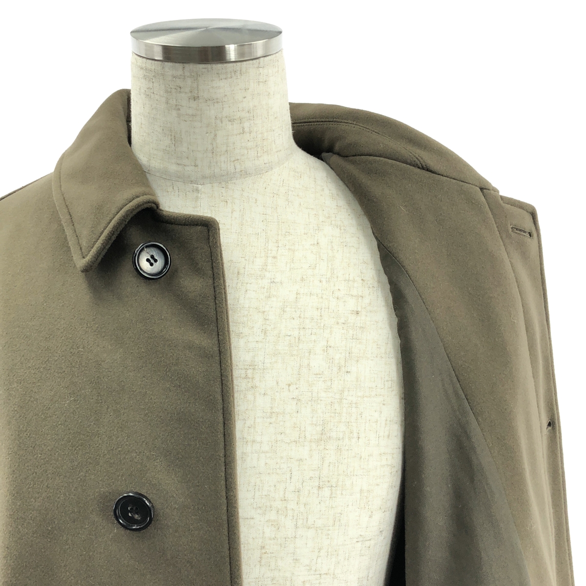 LE / エルイー WOOL Balcollar Coat ウール バルカラー コート