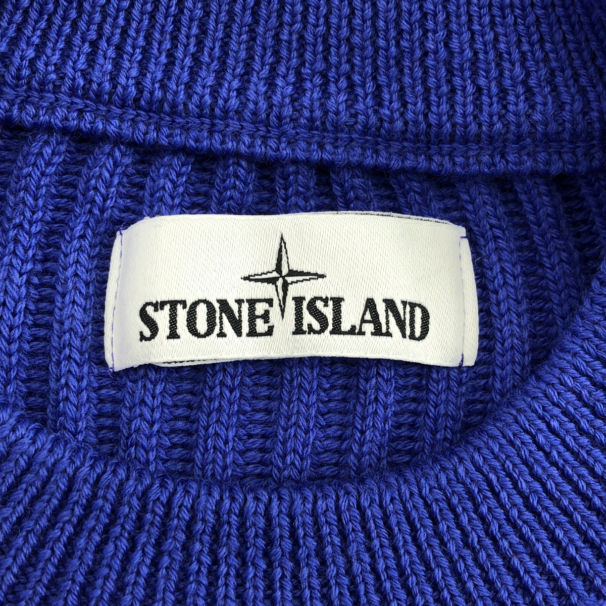 STONE ISLAND / ストーンアイランド ribbed knit sweater / ウール ロゴパッチ リブ ニット セーター
