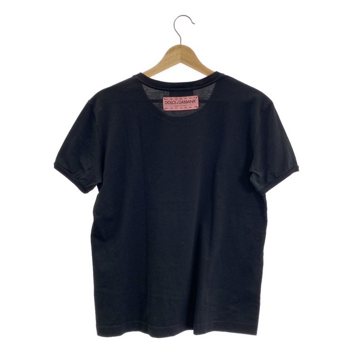 DOLCE&GABBANA / ドルチェ&ガッバーナドルガバ コットン ワッペンロゴ Tシャツ