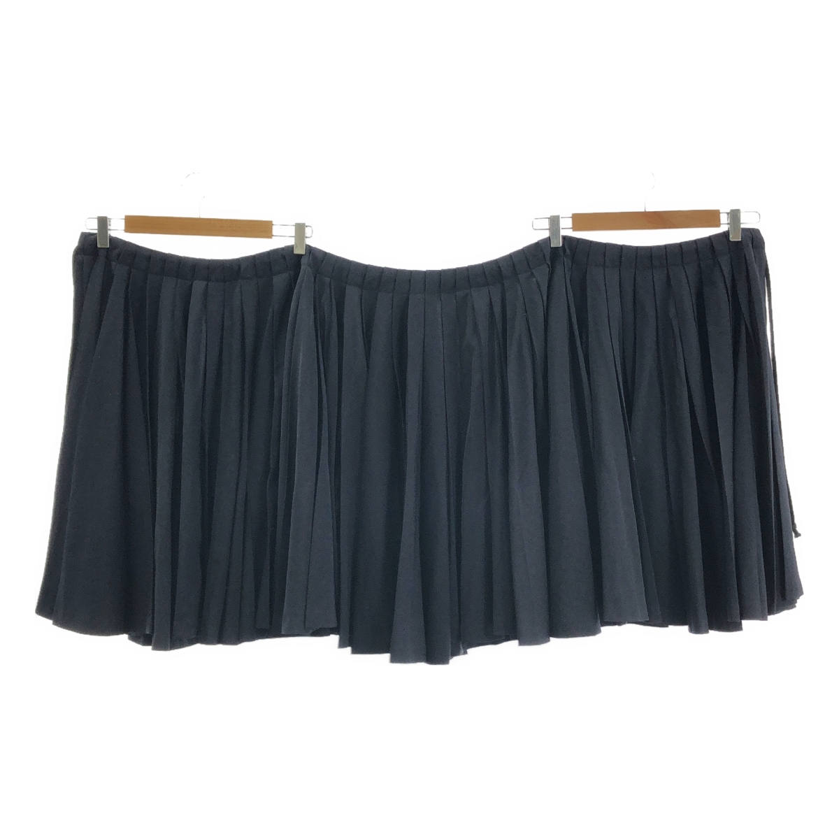 Yohji Yamamoto FEMME / ヨウジヤマモトファム ドローストリング プリーツ ボリューム ラップ 巻きスカート