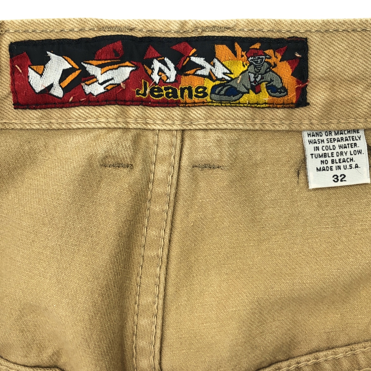 VINTAGE / ヴィンテージ古着 90-00s ヴィンテージ【JYNX / ジンクス】カラーデニム バギーパンツ USA製