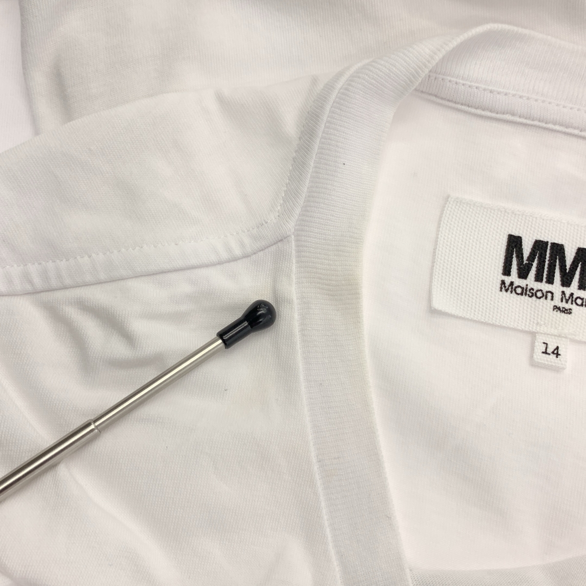 MM6 Maison Margiela / エムエムシックスメゾンマルジェラ コットン ロゴ プリント クルーネックカットソー