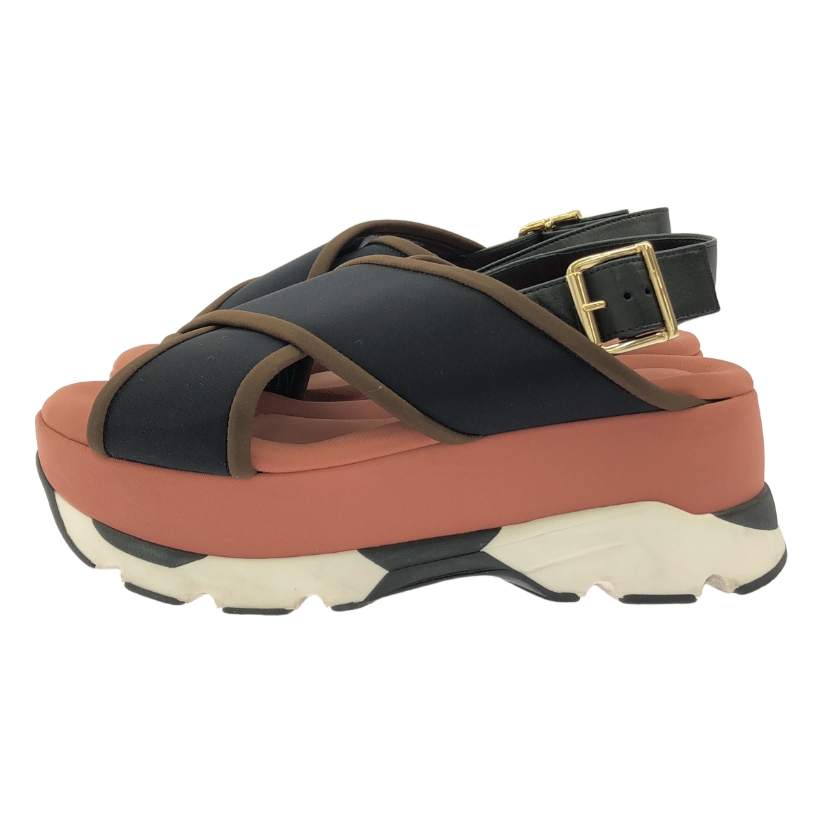 MARNI / マルニ Wedge Sandals ファブリック ウェッジ サンダル