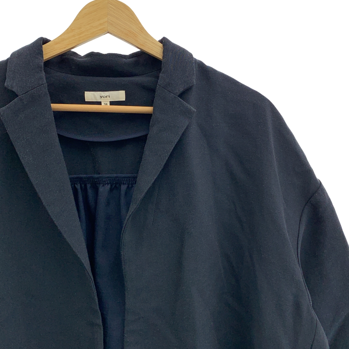 yori / ヨリ バックギャザー テーラード ジャケット