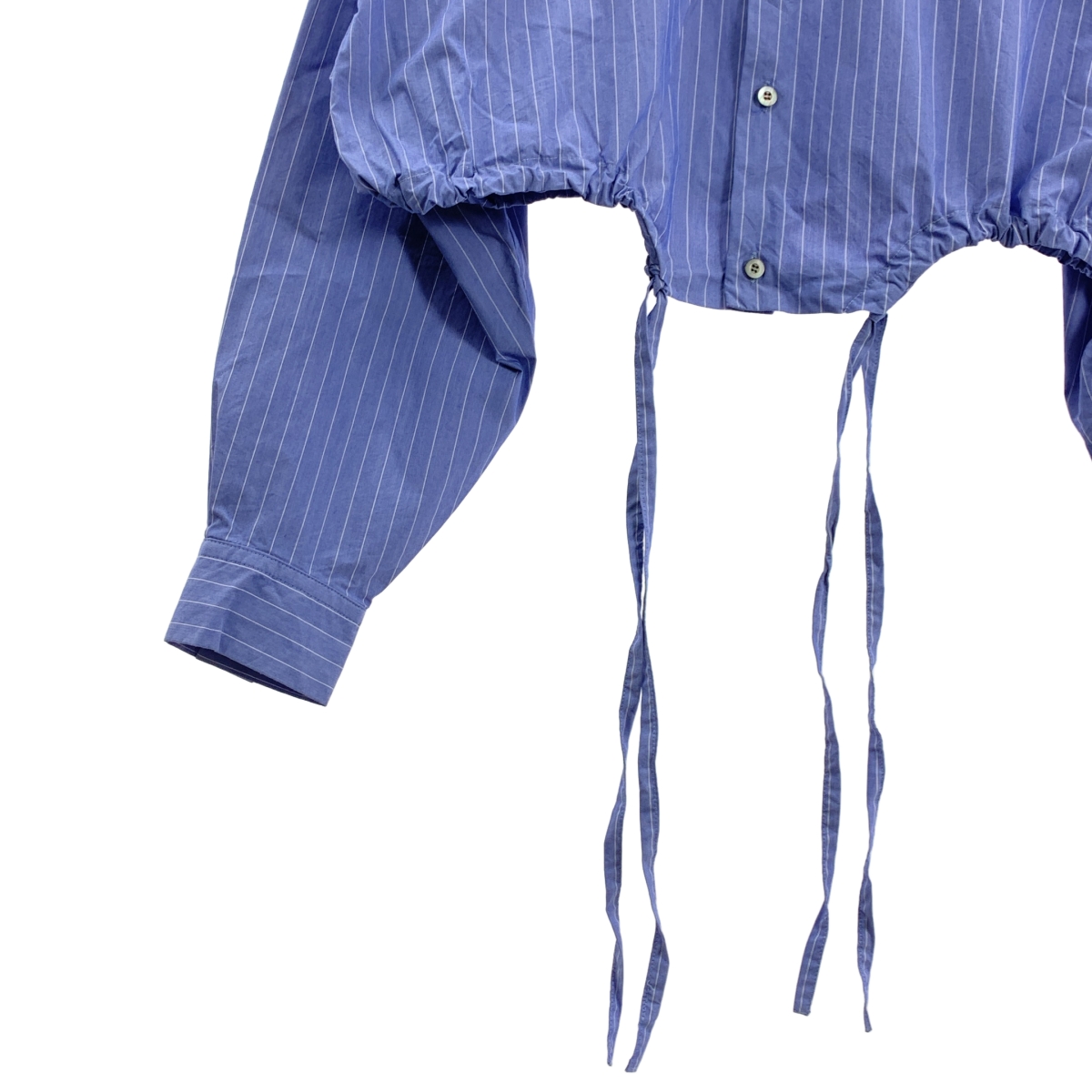 UJOH / ウジョー Cropped Shirt コットン クロップド シャツ