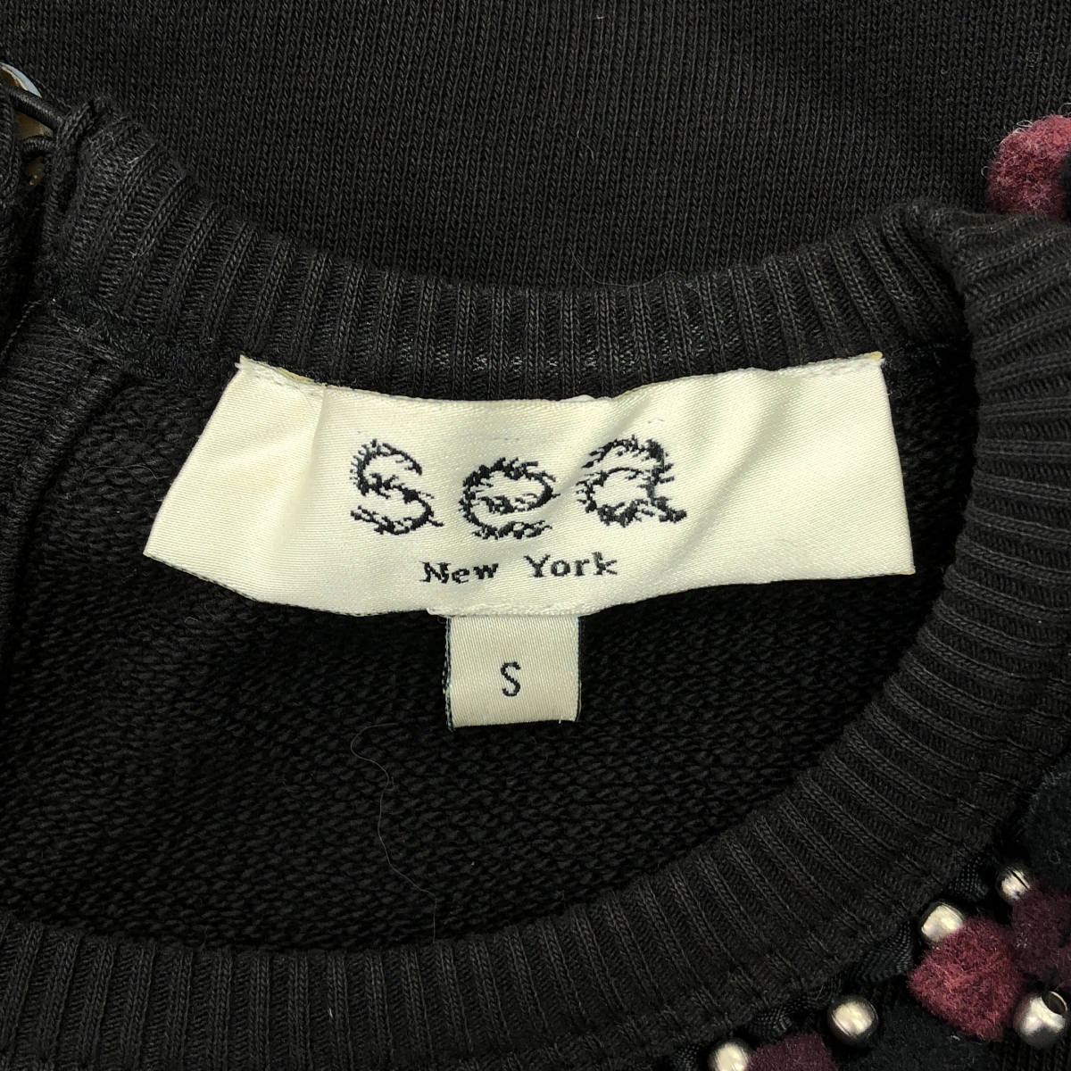 sea New York / シーニューヨーク ビーズ装飾 スウェット プルオーバー トップス