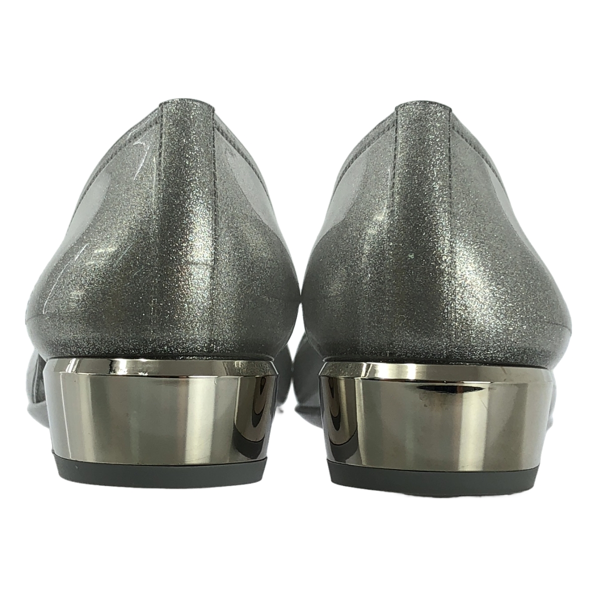 Salvatore Ferragamo / サルヴァトーレフェラガモ VARA JELLY 3.0cm / ロゴ リボン バレエシューズ