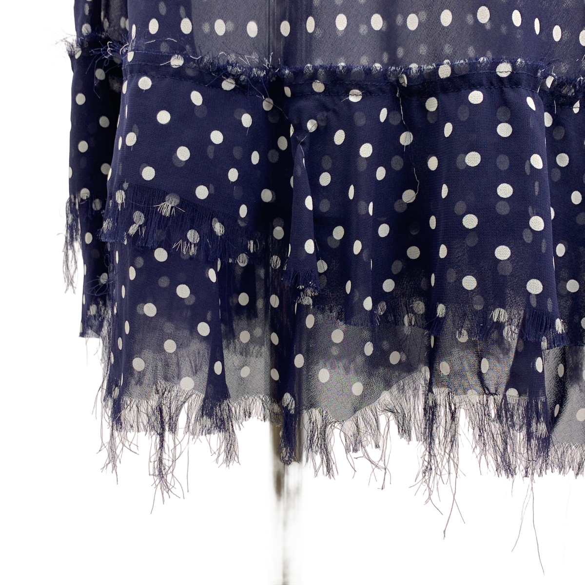 COMME des GARCONS / コムデギャルソン ドット ユニオンジャック シアー カットオフ キャミソールワンピース