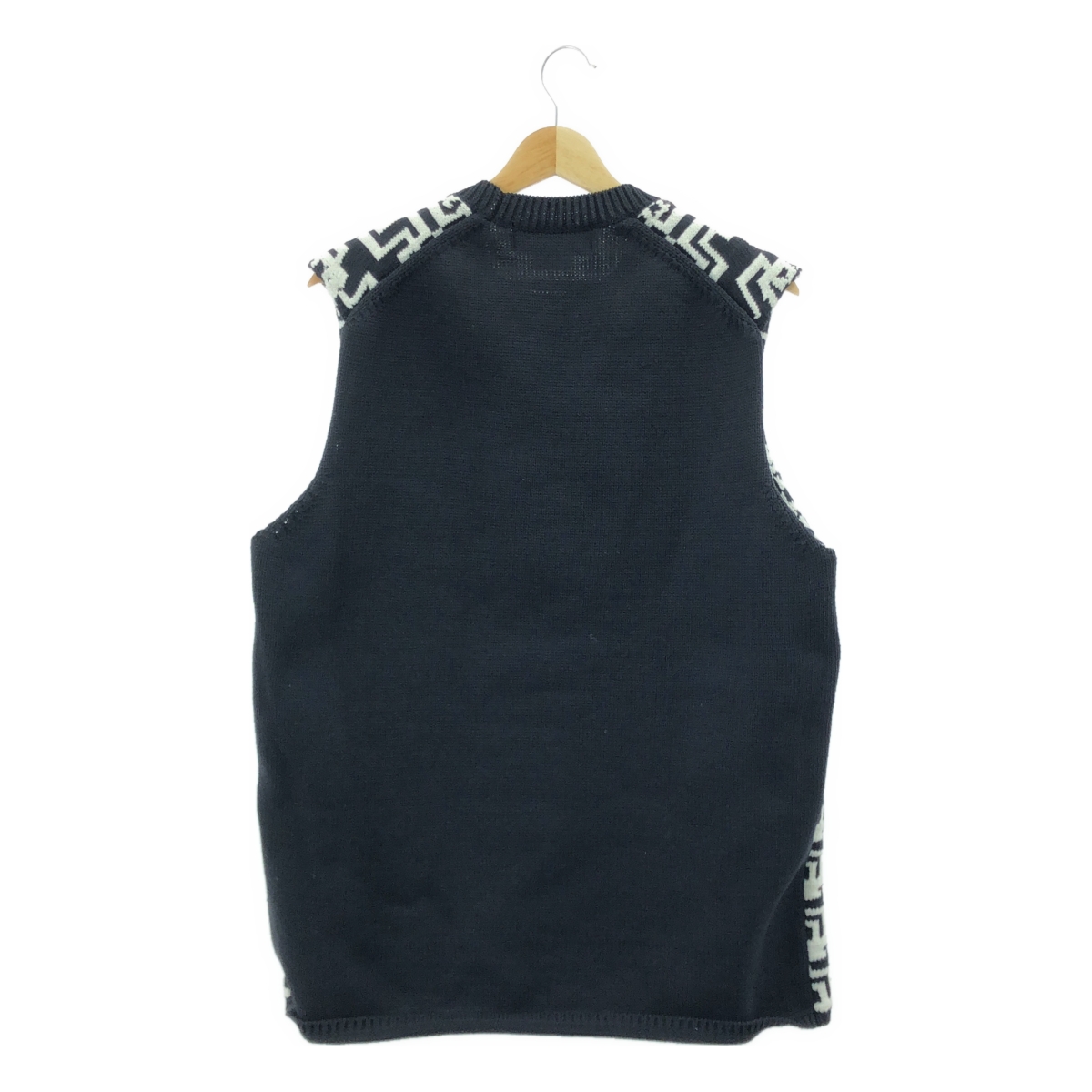 COMME des GARCONS HOMME PLUS / コムデギャルソンオムプリュス 総柄 ポリエステル ニット ベスト