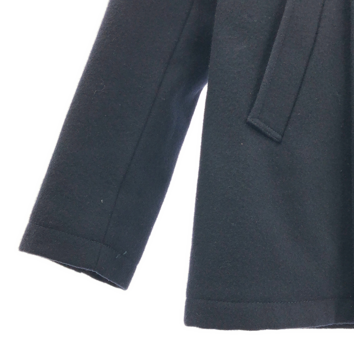 MARGARET HOWELL / マーガレットハウエル ウールメルトン 中綿入り ピーコート