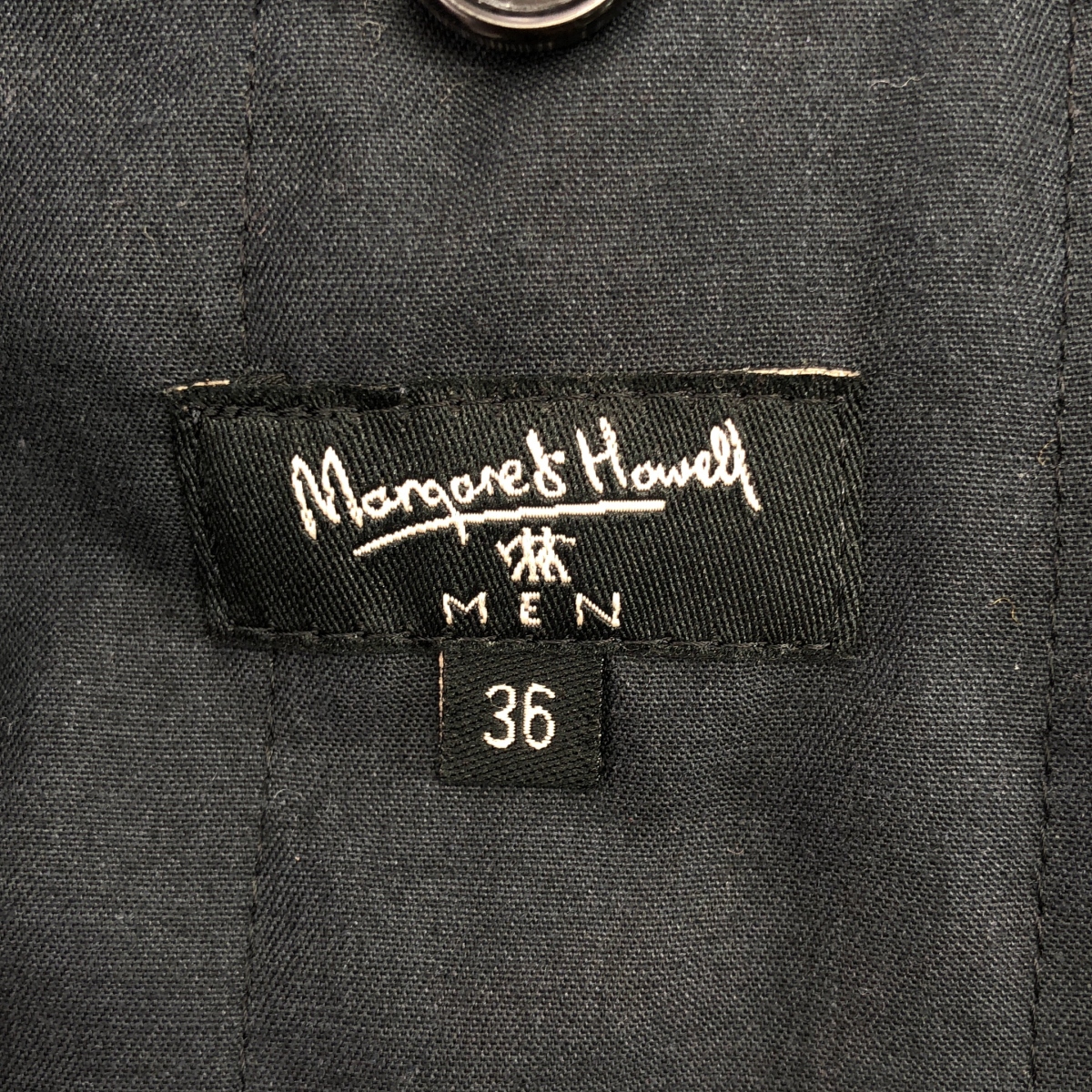 MARGARET HOWELL / マーガレットハウエル ウールメルトン 中綿入り ピーコート