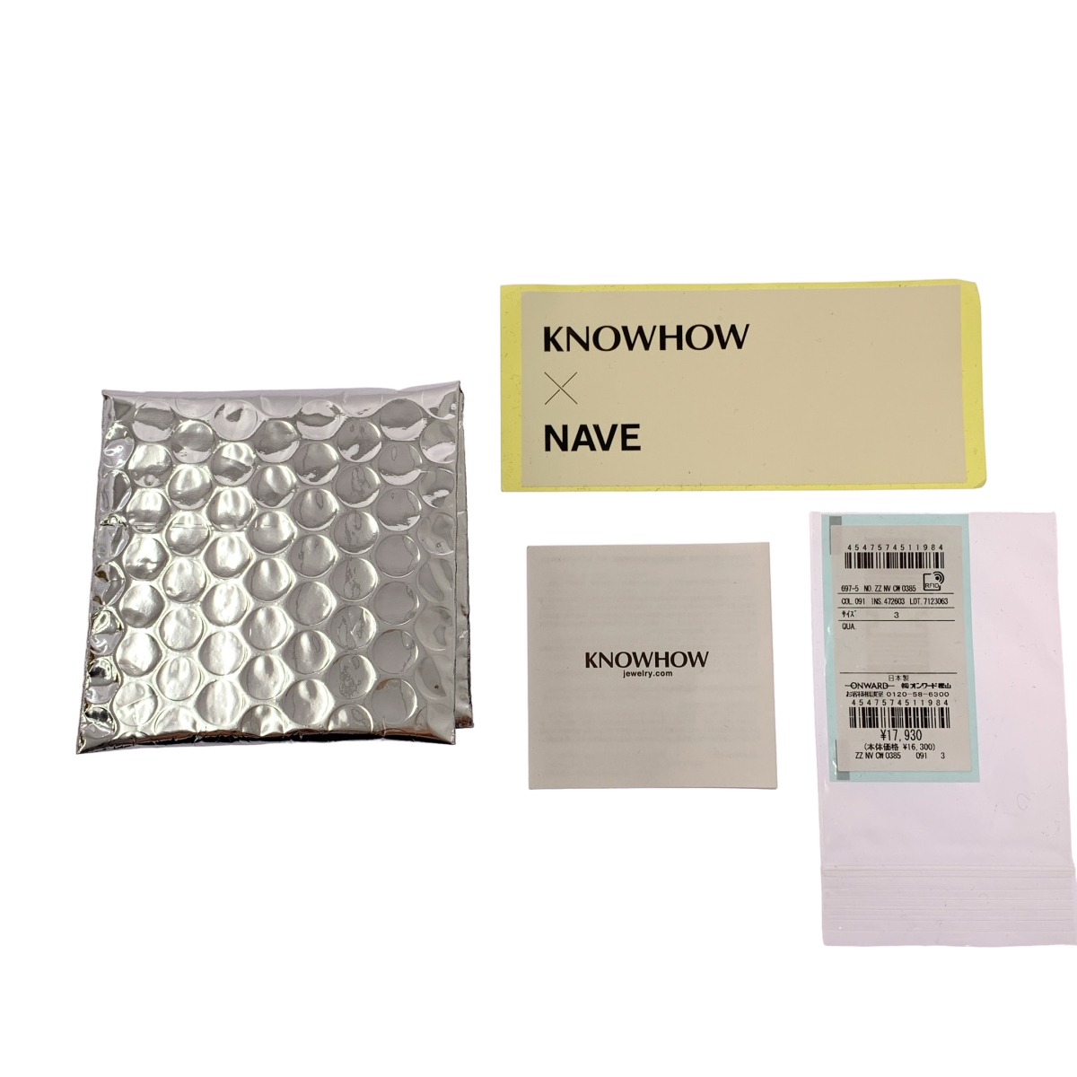 KNOWHOW jewelry / ノウハウジュエリー × NAVE / ネイヴ Love Ring ハートモチーフ リング