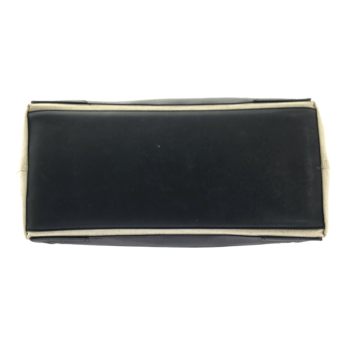 BALENCIAGA / バレンシアガ ネイビー カバス M コーティング キャンバス ロゴ トートバッグ 339936