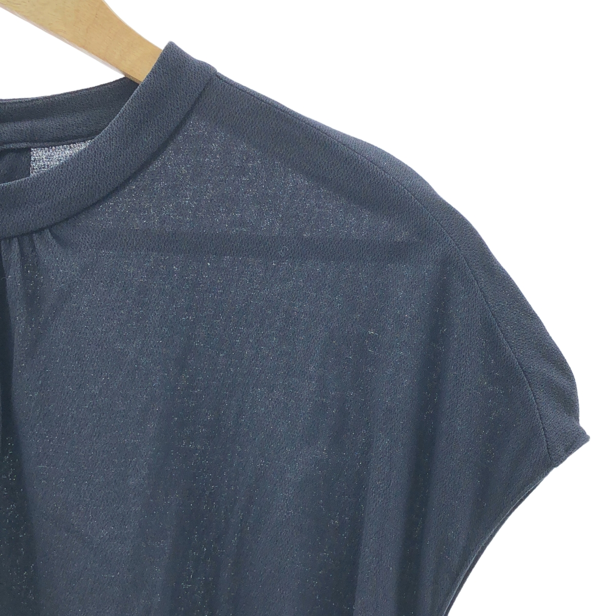 Tomorrowland BALLSEY / トゥモローランドボールジー ウエストリボン フレンチスリーブ コットン ワンピース