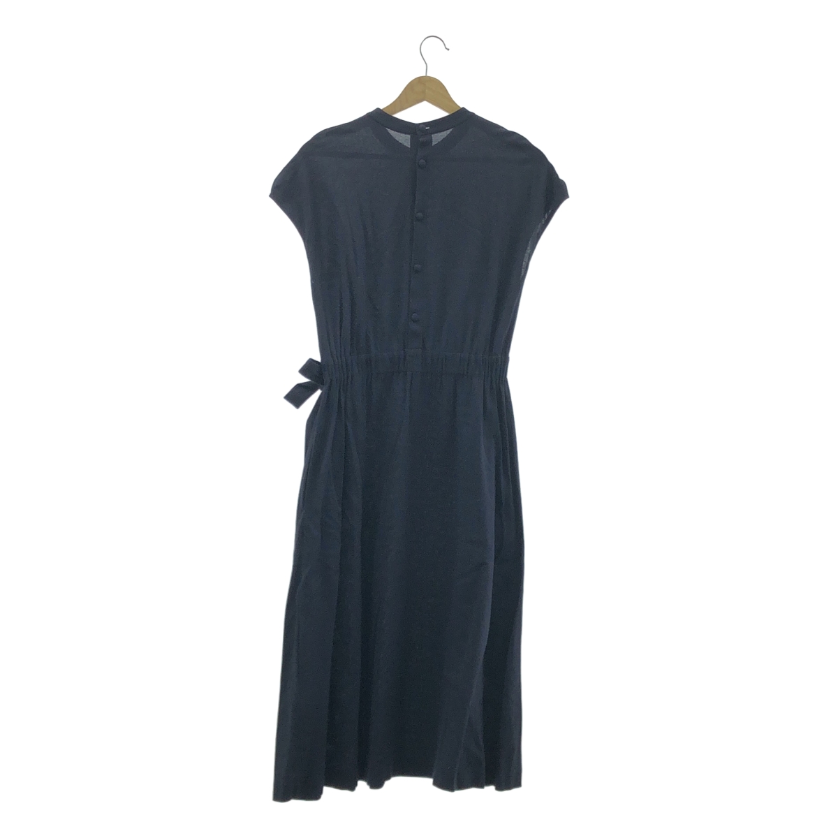 Tomorrowland BALLSEY / トゥモローランドボールジー ウエストリボン フレンチスリーブ コットン ワンピース